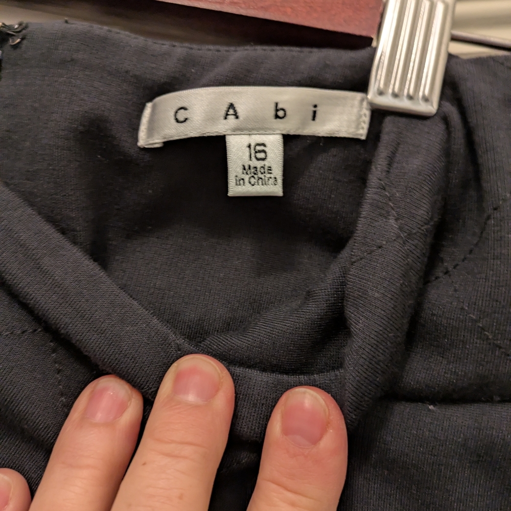 CAbi Black Pencil Skirt- 16 - Picture 3 of 3